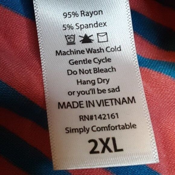 Blouse LulaRoe Irma Women's Top size 2XL (NWT) - Picture 5 of 10